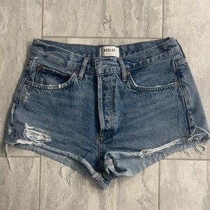 AGOLDE denim shorts